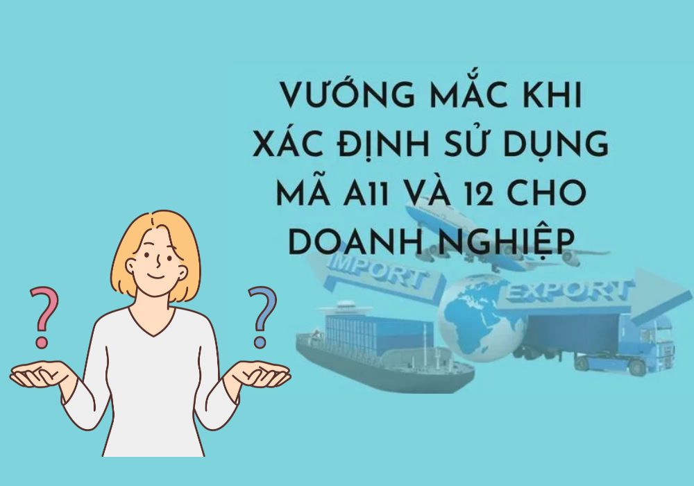 Mã loại hình nhập khẩu A11, A12