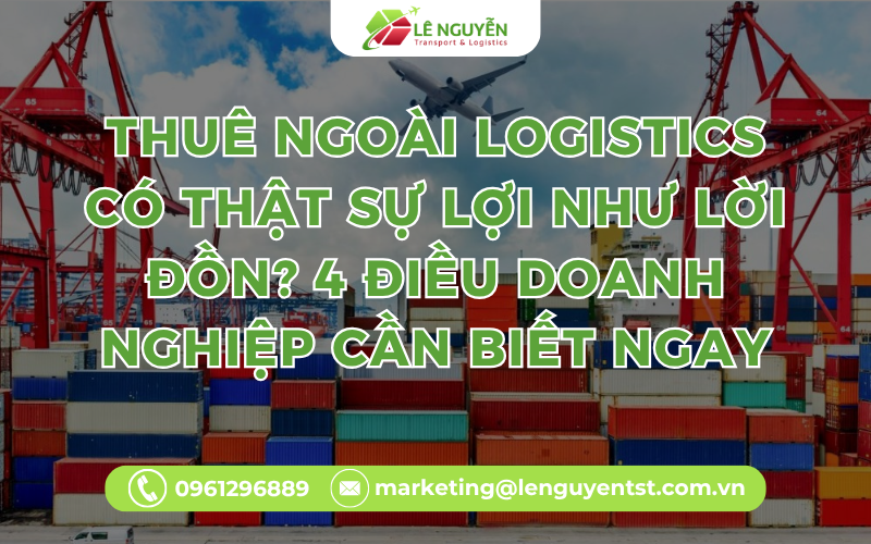 Thuê Ngoài Logistics Có Thật Sự Lợi Như Lời Đồn? 4 Điều Doanh Nghiệp Cần Biết Ngay