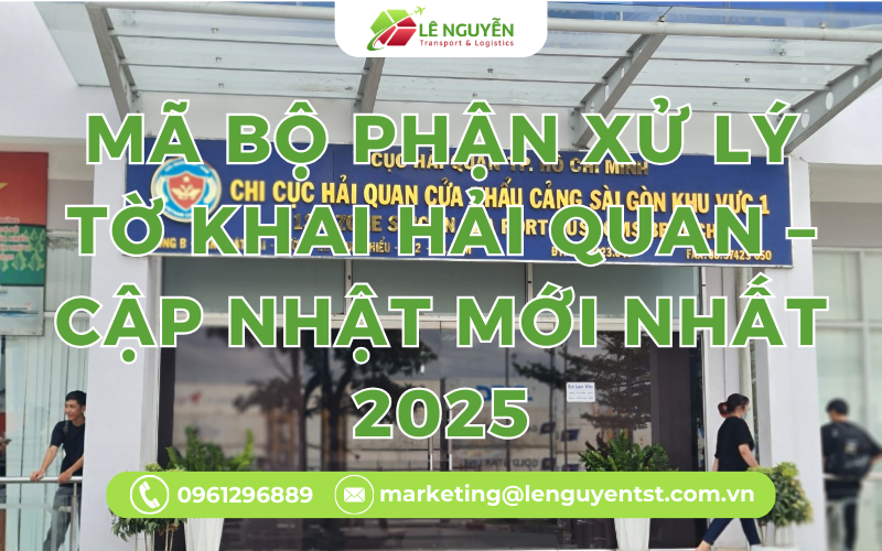 Vì sao cần tra cứu mã bộ phận xử lý tờ khai?