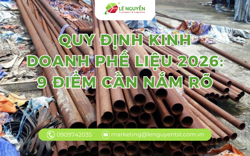 Năm 2026 siết ở đâu và vì sao kinh doanh phế liệu dễ bị kiểm tra