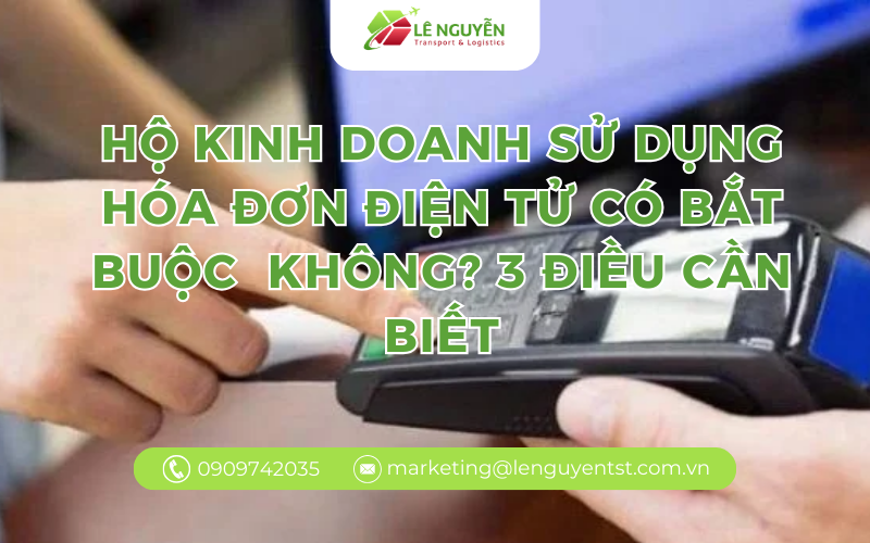 Hộ kinh doanh sử dụng hóa đơn điện tử có bắt buộc không? 3 điều cần biết