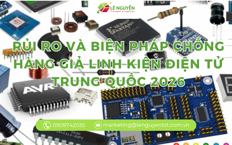 Rủi ro và biện pháp chống hàng giả linh kiện điện tử Trung Quốc 2026