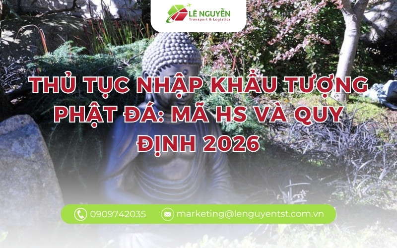 thủ tục nhập khẩu tượng Phật đá – tượng Phật bằng đá chạm khắc