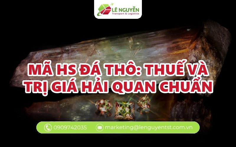 mã HS đá thô