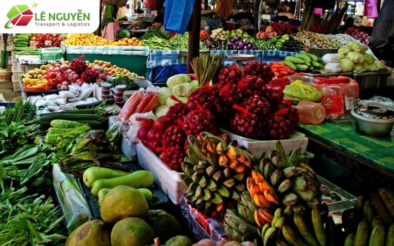 Định mức miễn thuế cư dân biên giới - hàng nông sản thiết yếu tại chợ