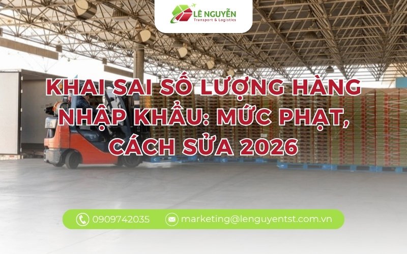 Khai sai số lượng hàng nhập khẩu