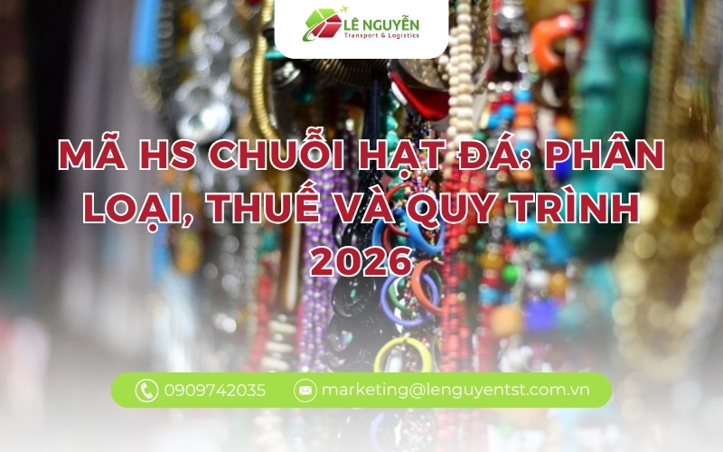 mã HS chuỗi hạt đá