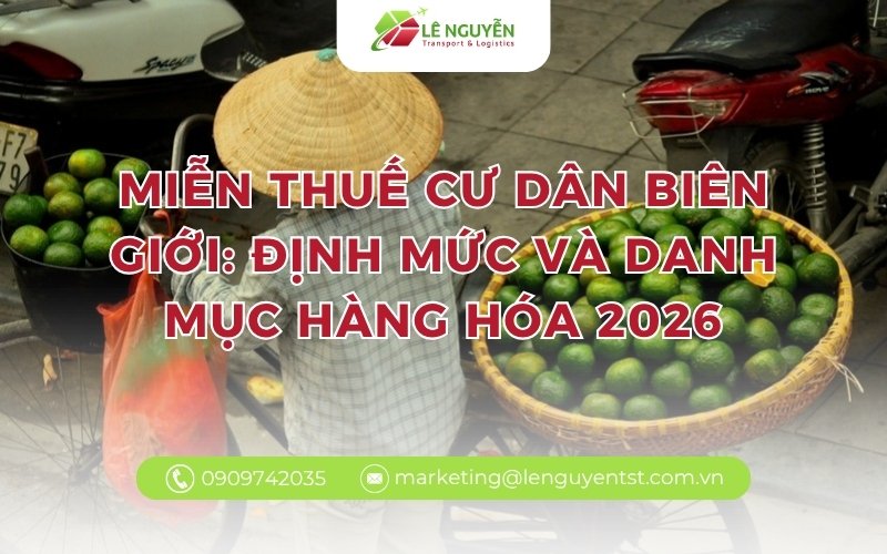 Miễn thuế cư dân biên giới