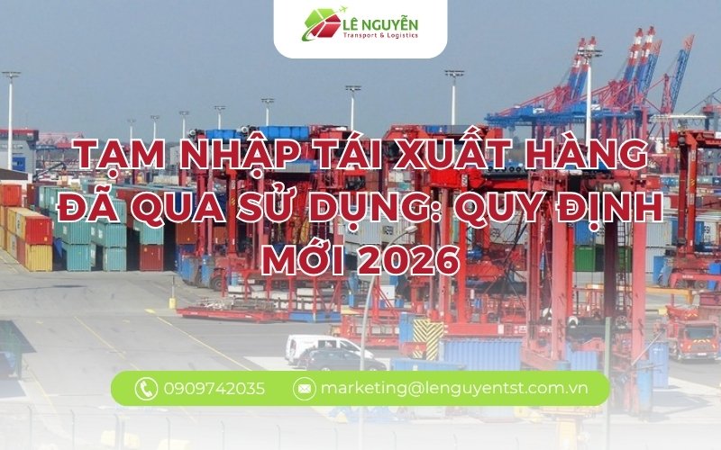 Tạm nhập tái xuất hàng đã qua sử dụng