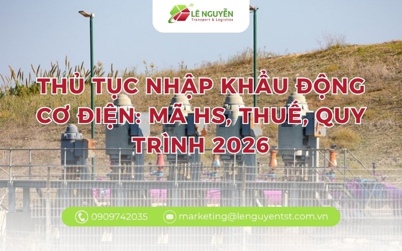 Thủ tục nhập khẩu động cơ điện